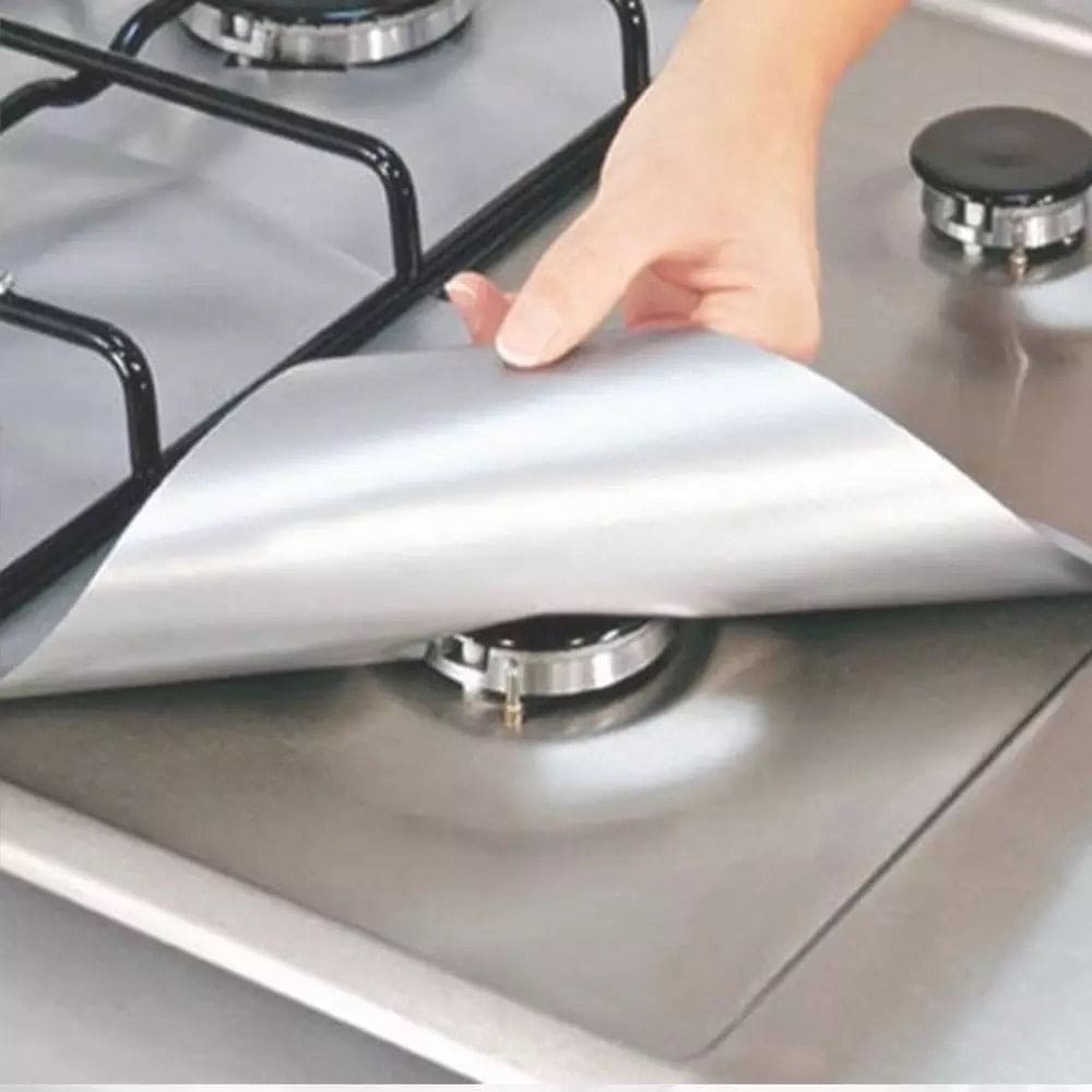 Stove Burner Protector Aluminum Foil Stove Burner Protector Aluminum Foil